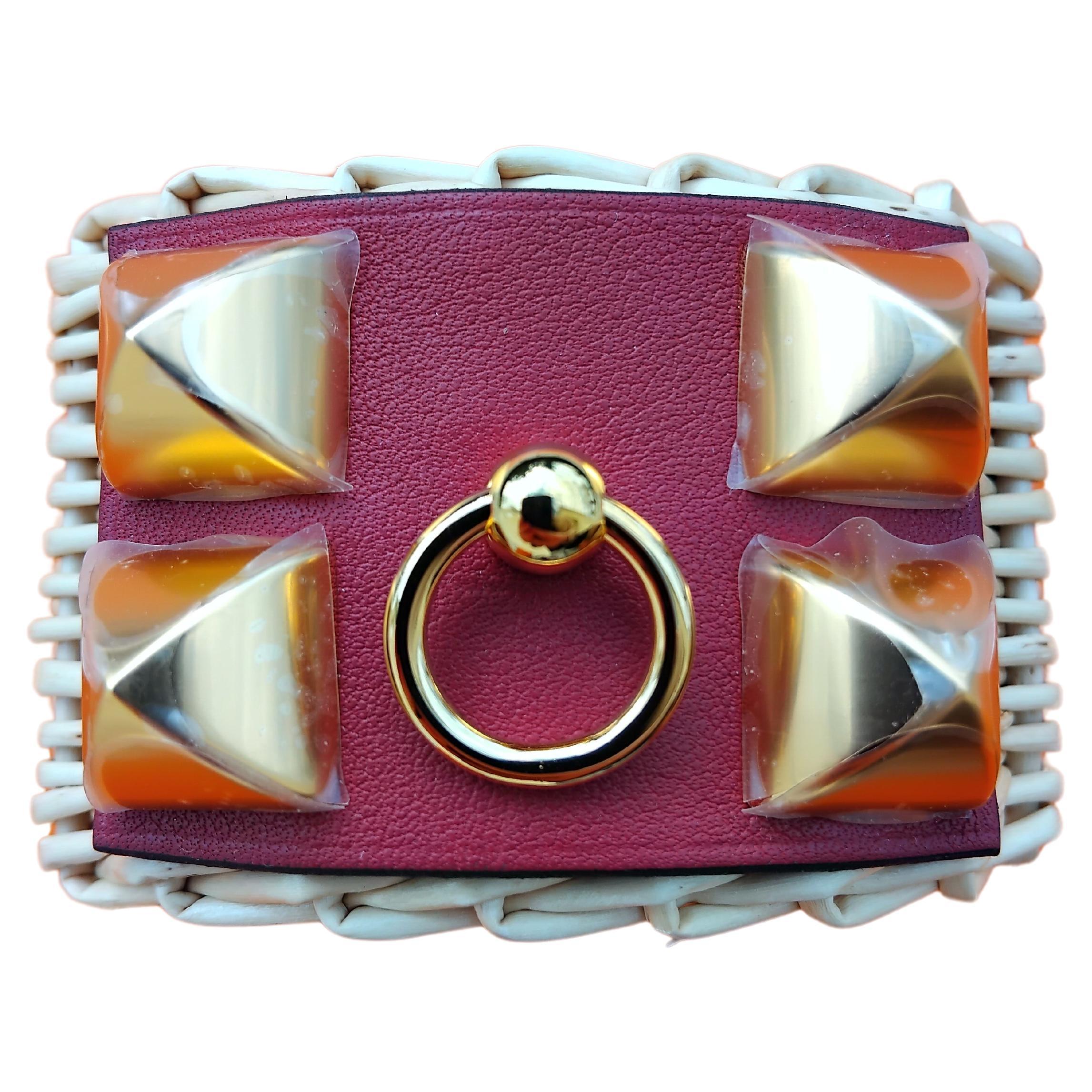 Gorgeous and rare color for this authentic Hermès Cuff

