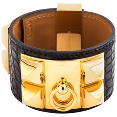 Hermes Cuff Bracelet in Gold