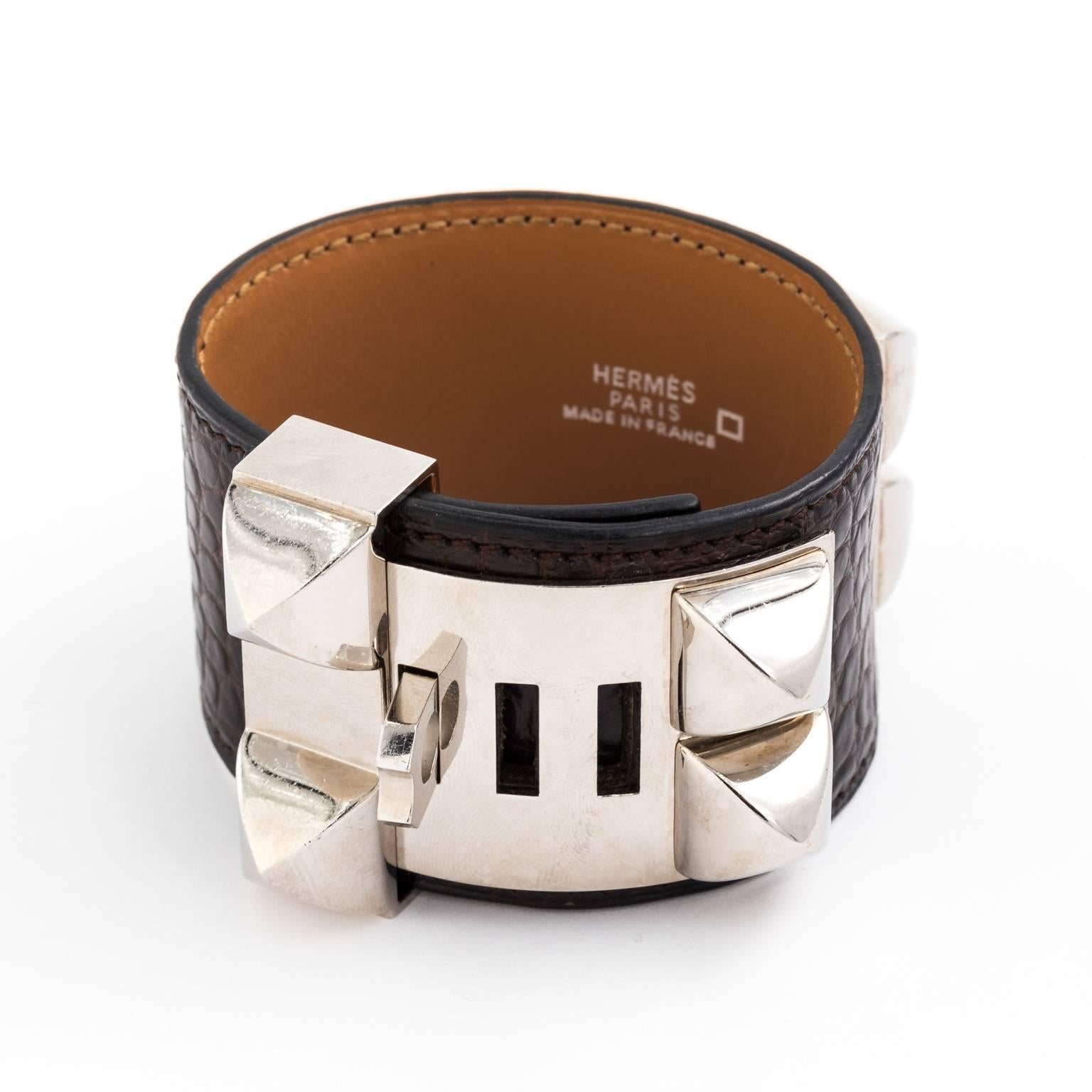Hermes Cuff Bracelet in Silver 1