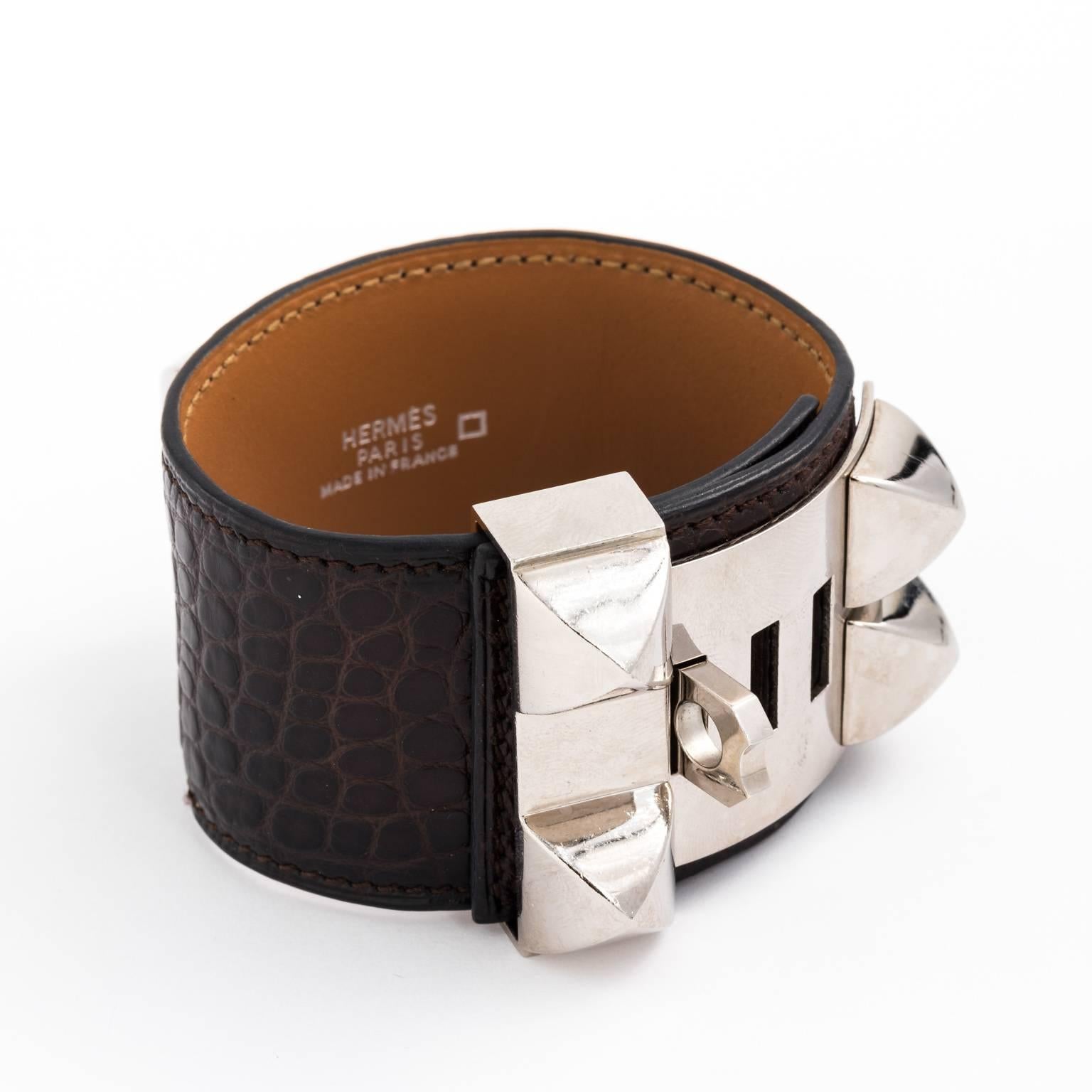 Hermes Cuff Bracelet in Silver 2