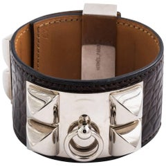 Hermes Cuff Bracelet in Silver