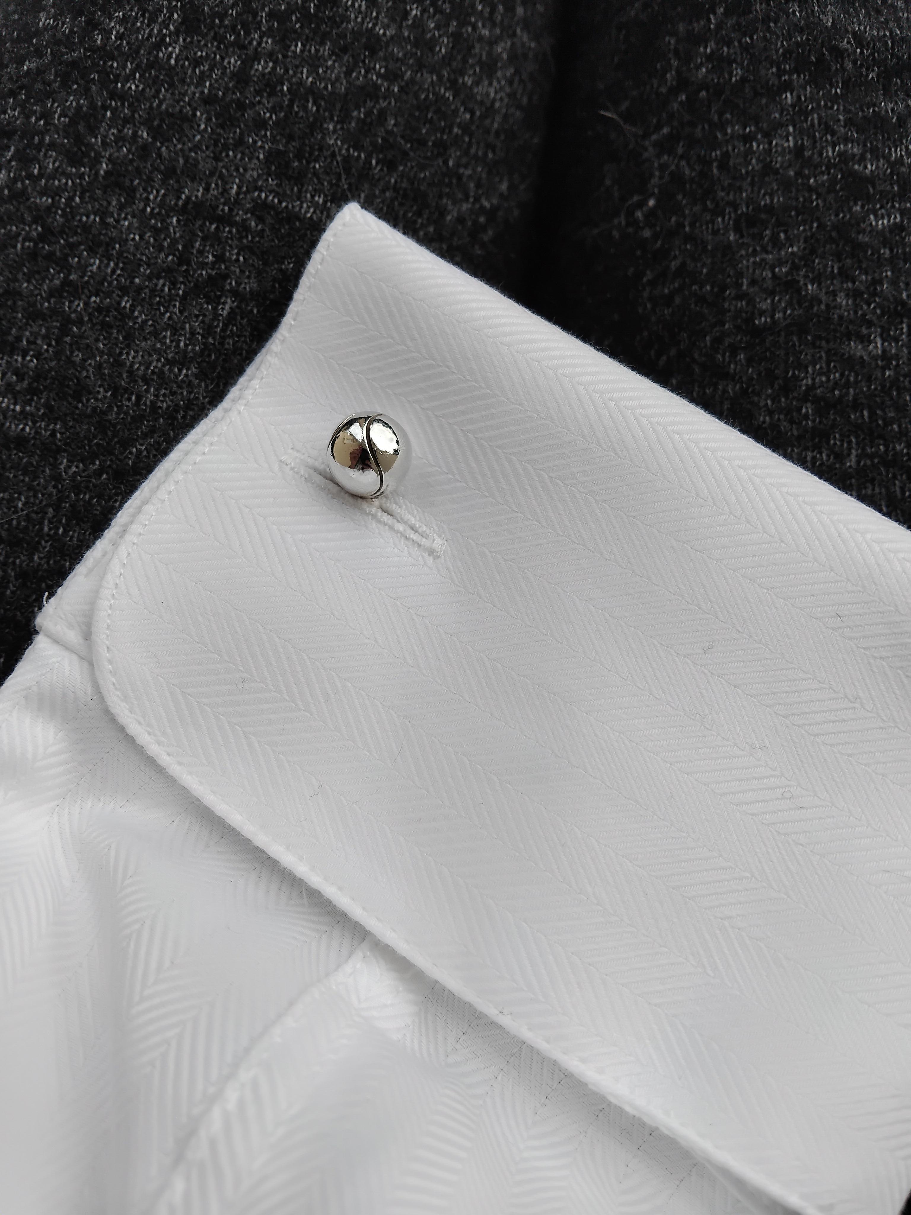 Hermès Cufflinks Tennis Balls Shaped Sterling Silver For Sale 6