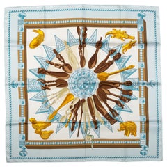 Hermès Cuillers d'Afrique Scarf, Latham