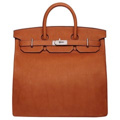 Hermès Cuivre Haut à Courroies 40cm Birkin Bag