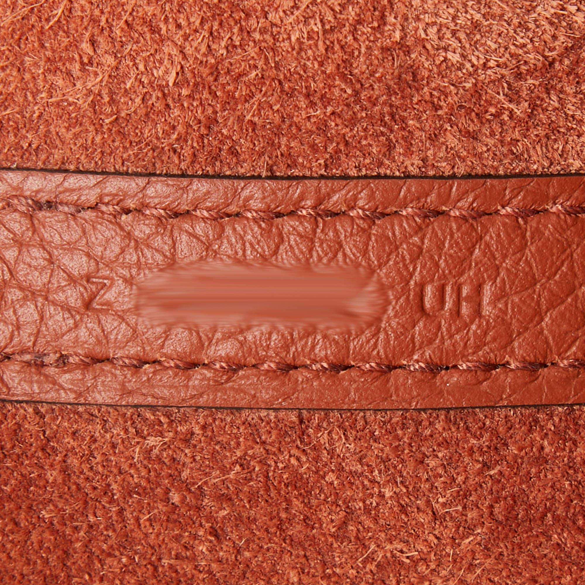 Hermès Cuivre Taurillon Clemence Leather Picotin Lock 22 Bag 4