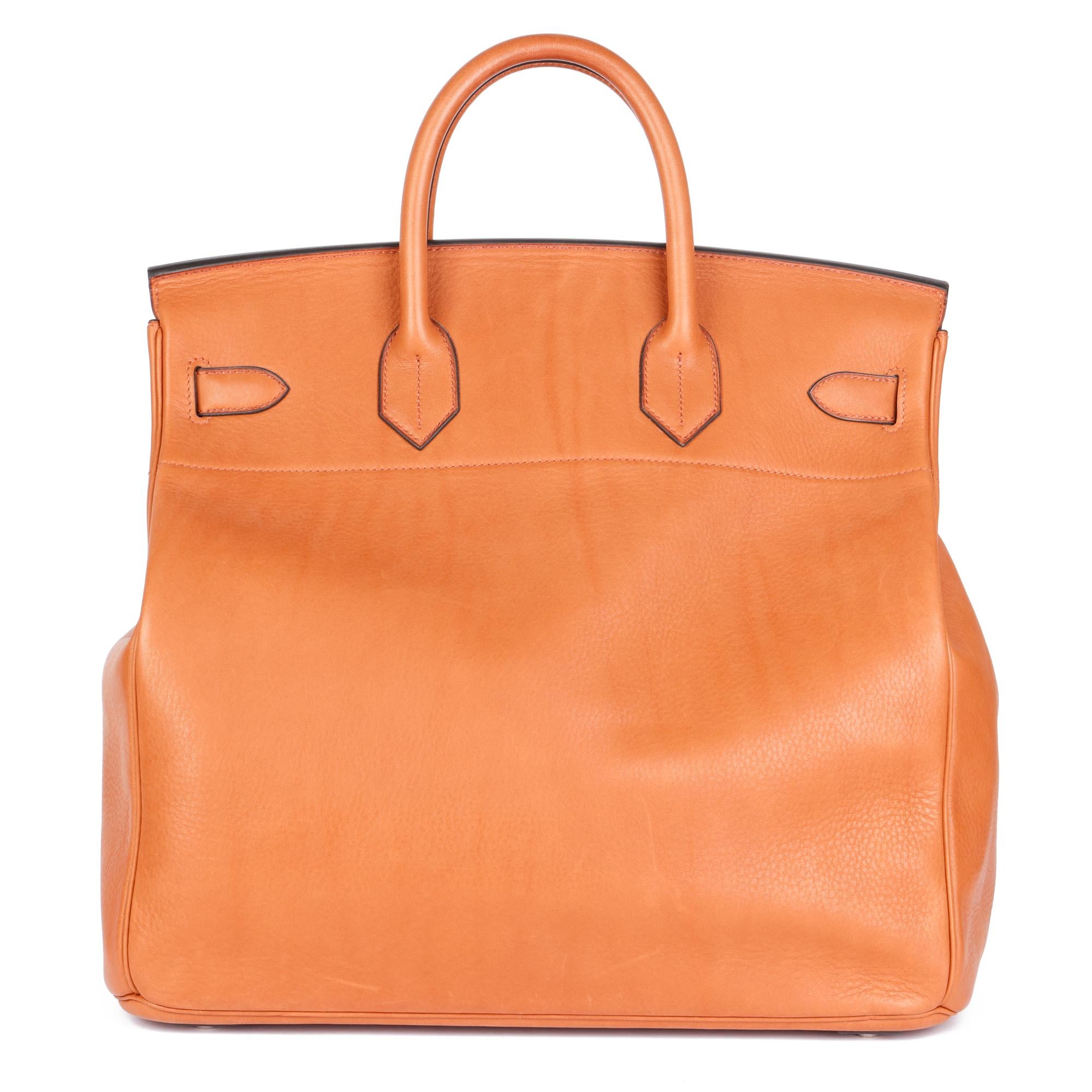 Hermès Cuivre Taurillon Saddle Leather Birkin 40cm HAC Damen im Angebot