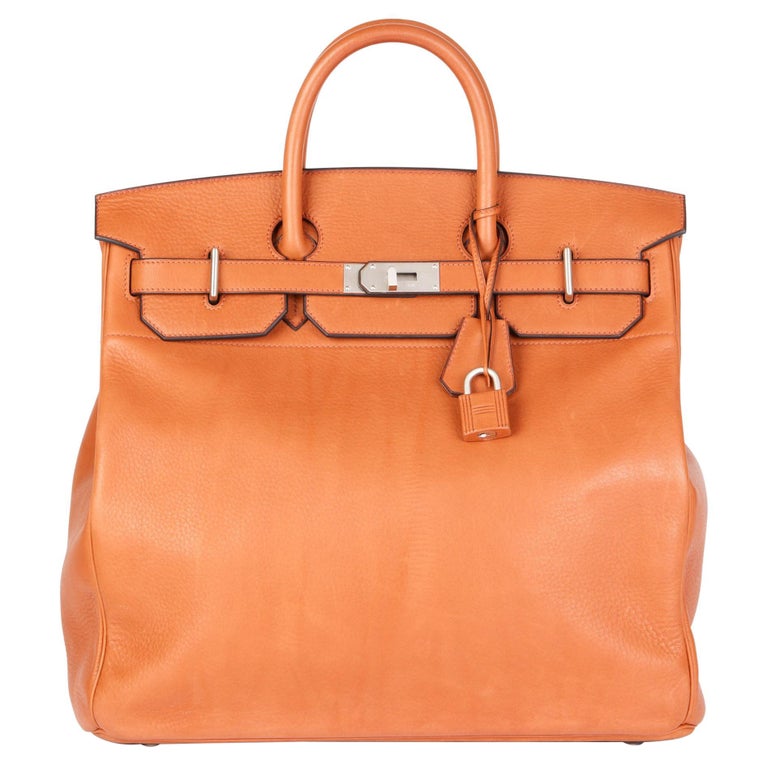 Hermès Cuivre Taurillon Saddle Leather Birkin 40cm HAC For Sale at