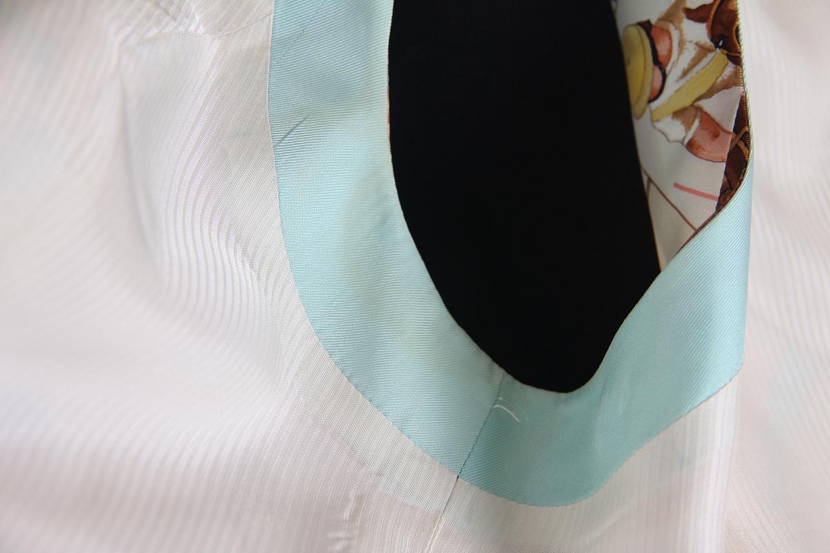 Hermes Cup Palm Beach Silk Vest Vintage For Sale 7