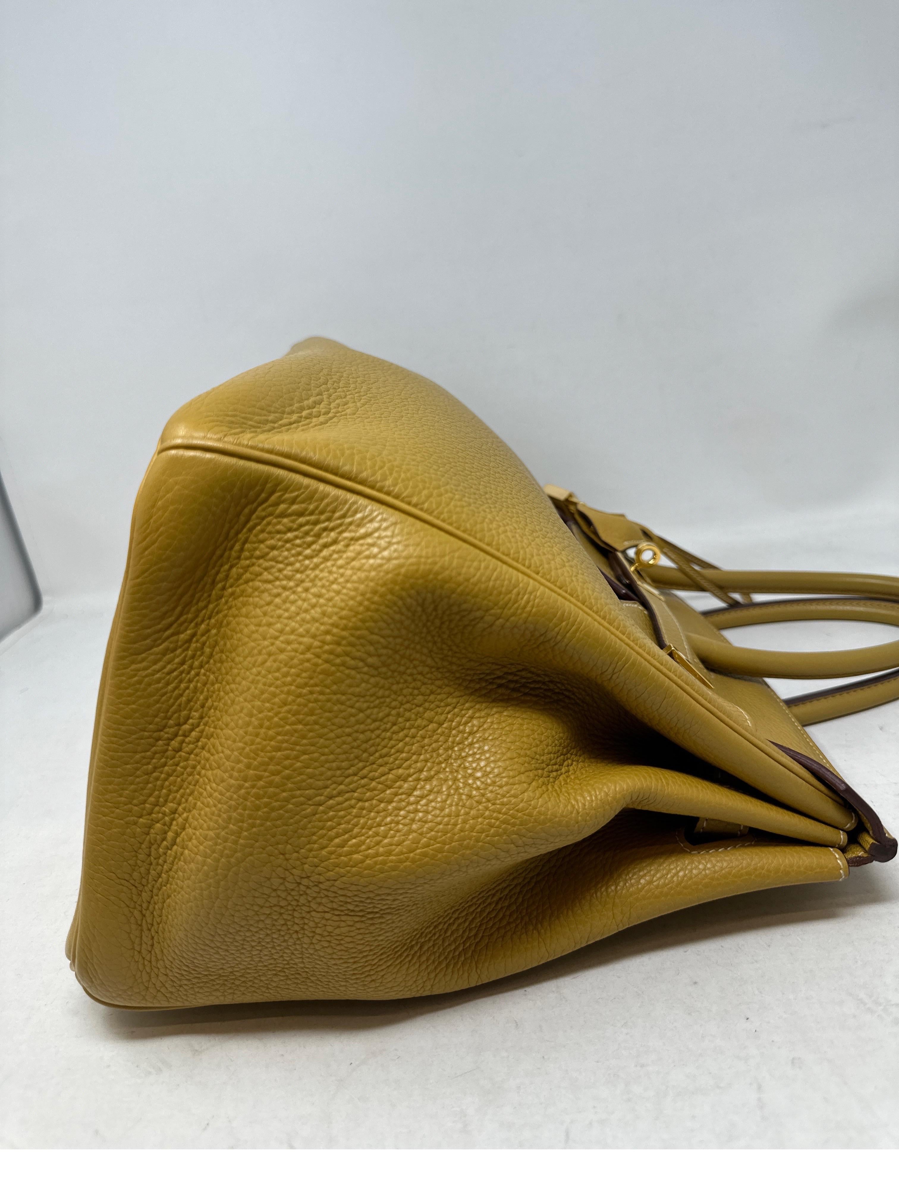 Hermes Curry Birkin 35 Bag 15