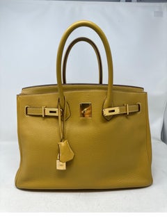Hermes Curry Birkin 35 Bag