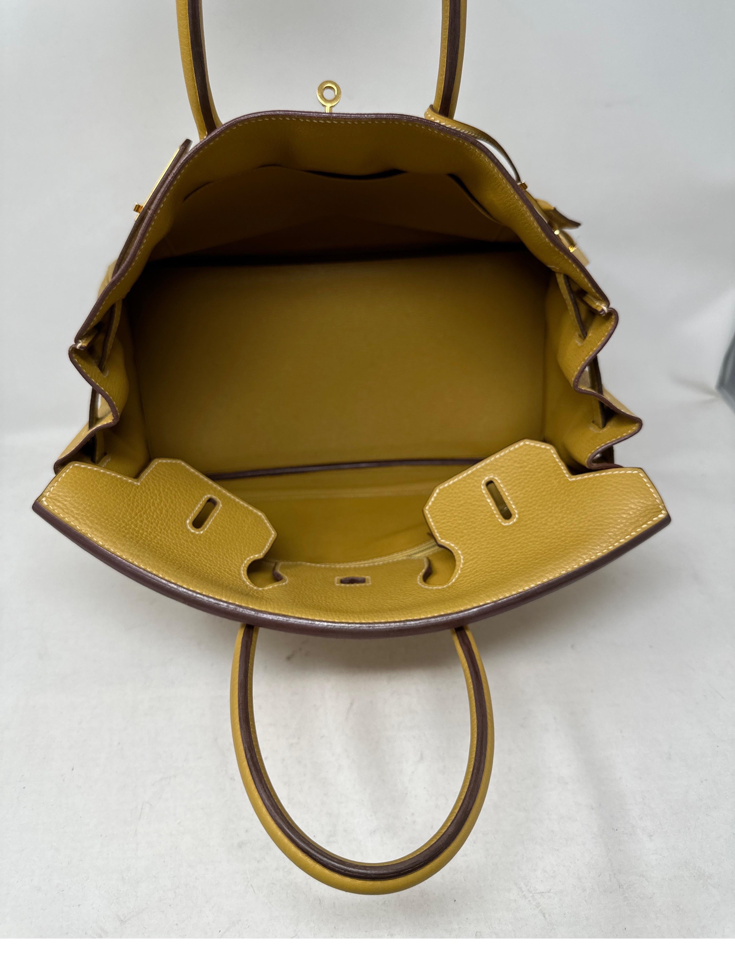 Hermes Curry Birkin 35 Bag 3