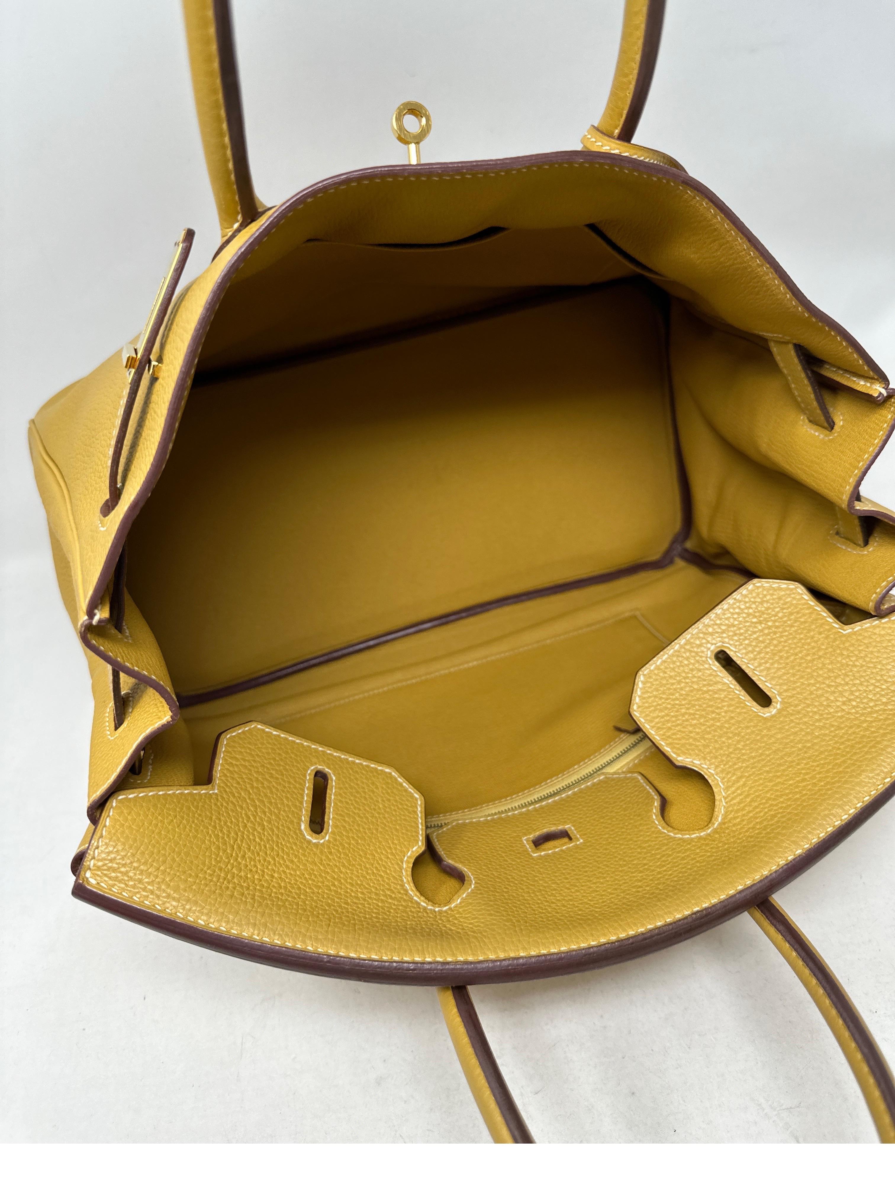 Hermes Curry Birkin 35 Bag 4