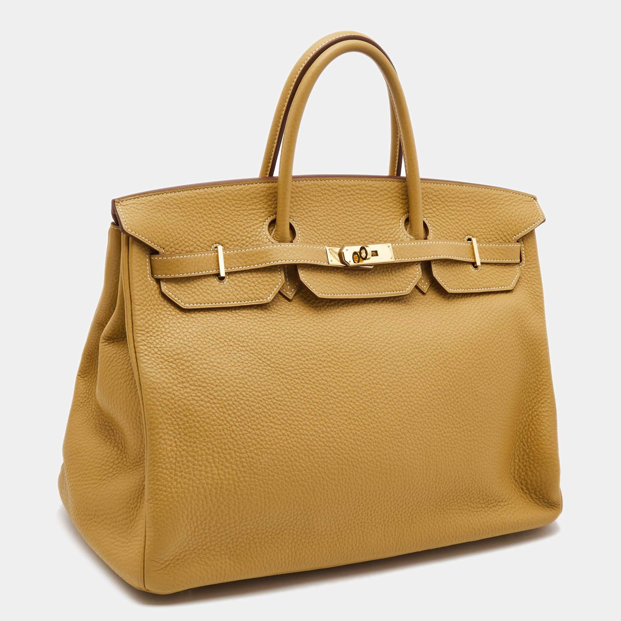 Hermes is known for its flawless craftsmanship and high quality. Hermes Birkin was inspired by Jane Birkin and is one of the most desired handbags in the world. A timeless classic that never goes out of style. Handcrafted from the highest quality of