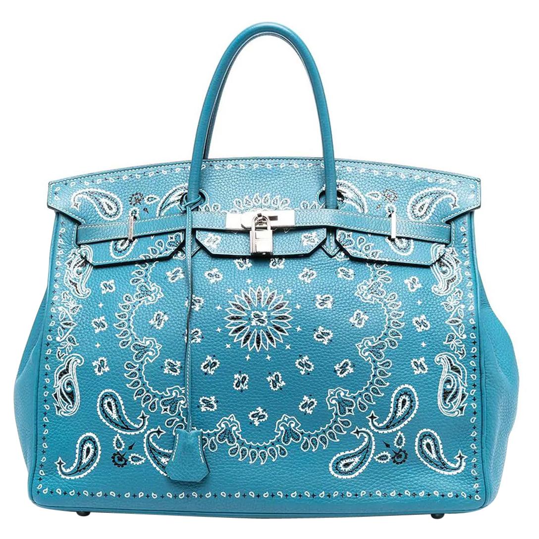 24H Birkin Style Bandana Handbag – MyTindy