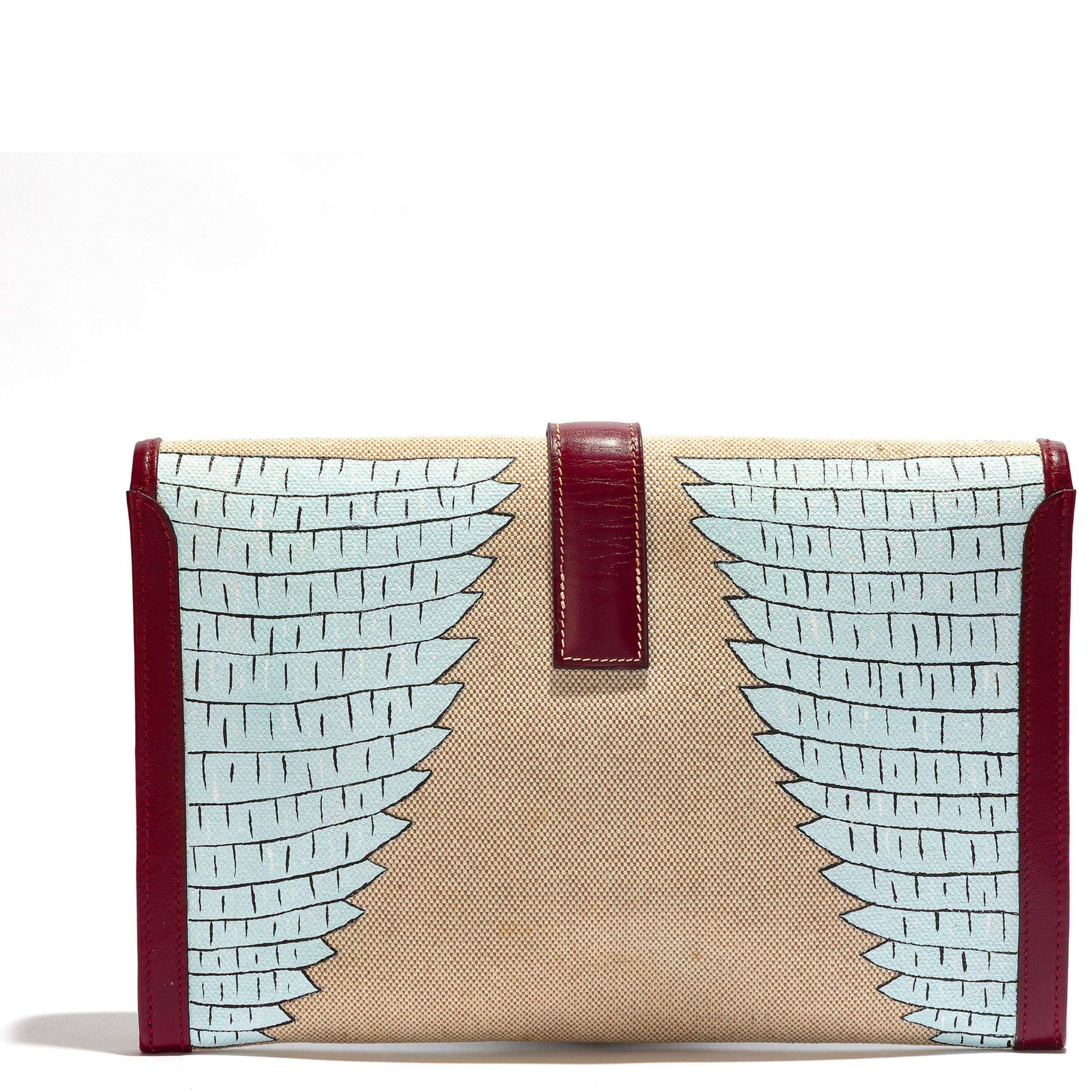 Hermès Personalizado Heron Jige Elan PM Gris en venta