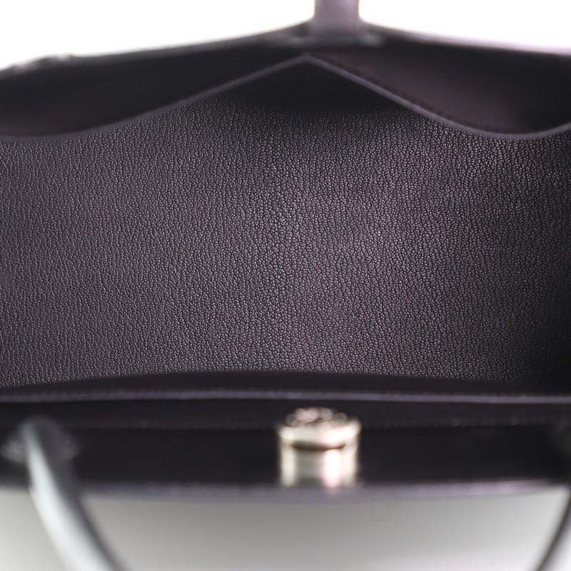 Hermes Dalvy Bag Box Calf 30 In Good Condition In NY, NY