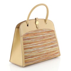 Hermes Dalvy Handbag Vibrato With Leather 30