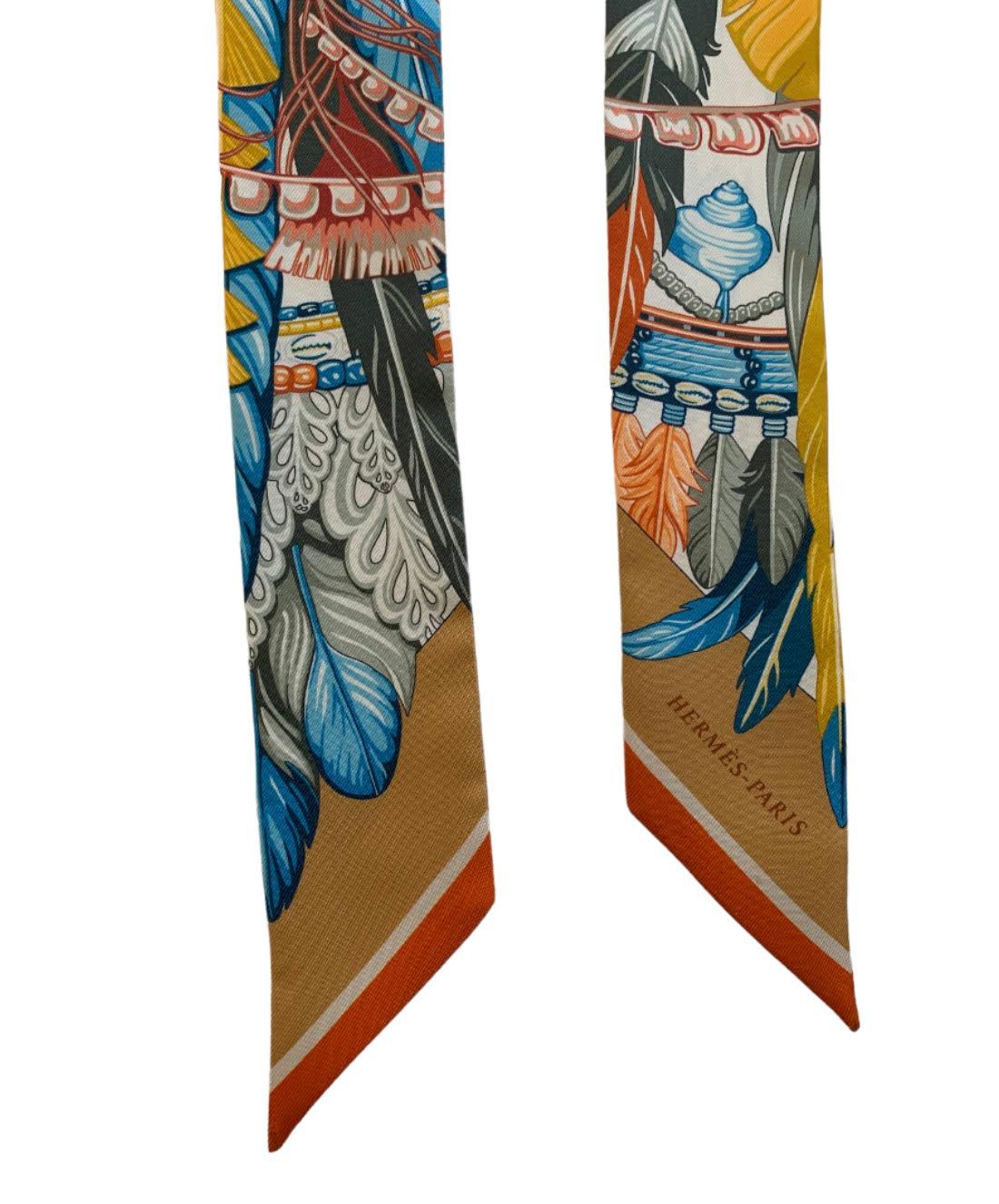Women's or Men's Hermes Dance Pacific Silk Twilly