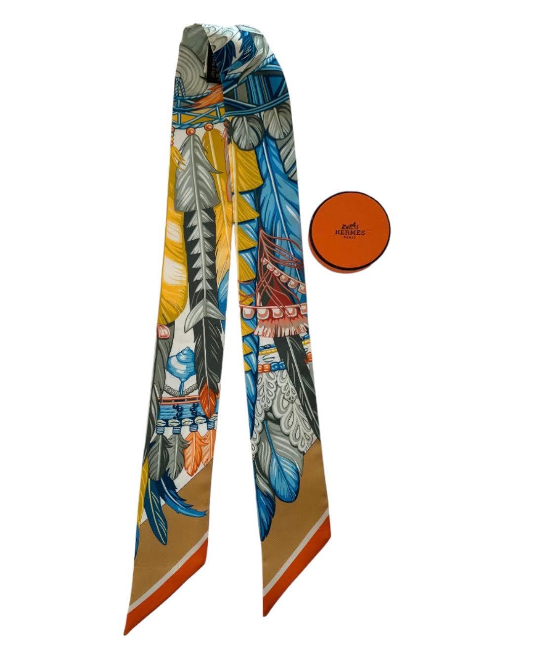 Hermes Dance Pacific Silk Twilly 1