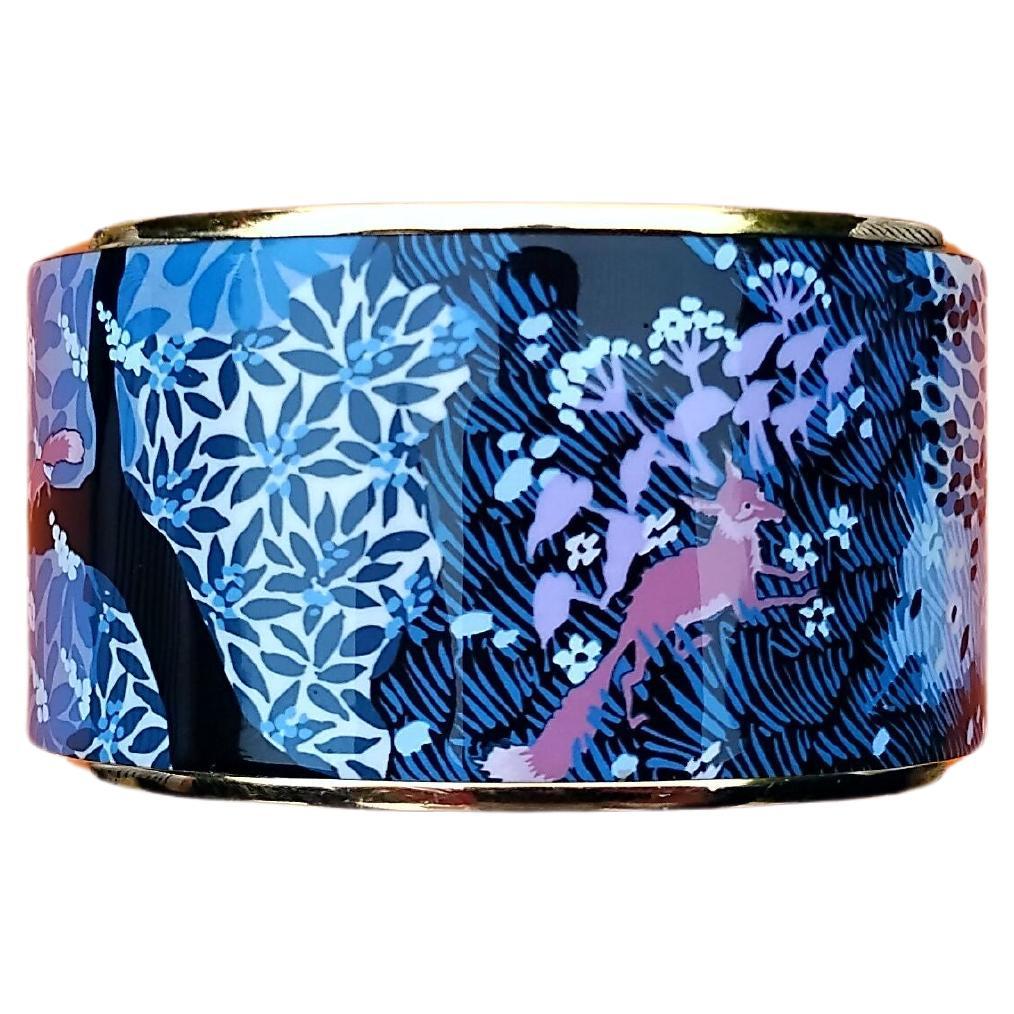 Hermès Dans Un Jardin Anglais Enamel Bracelet Alice Shirley Extra Large S. 65 7