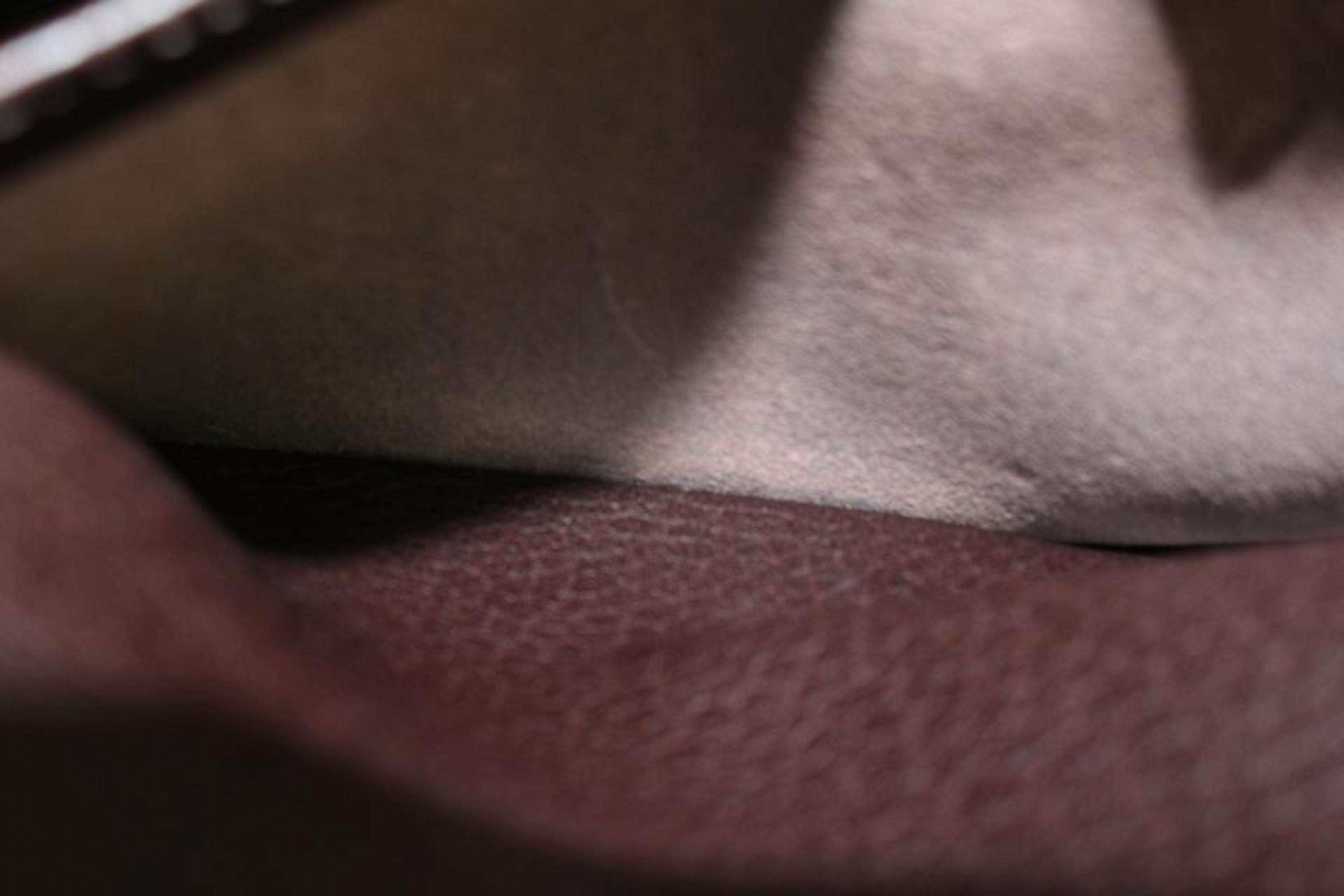 Hermès Dark Brown Victoria Messenger Top Handle Bag 1112h51 For Sale 5