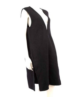 Hermès Dark Navy Cashmere Sleeveless Vest Size XL