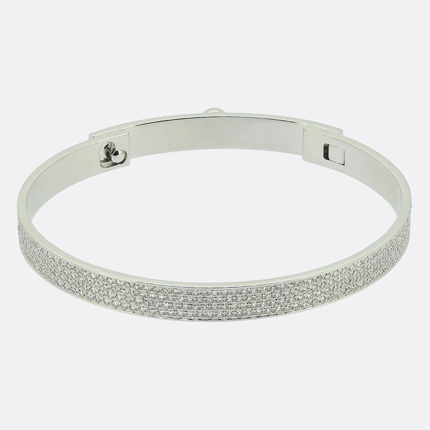 Hermès De Chien Diamond Bracelet In condizioni ottime in vendita a London, GB