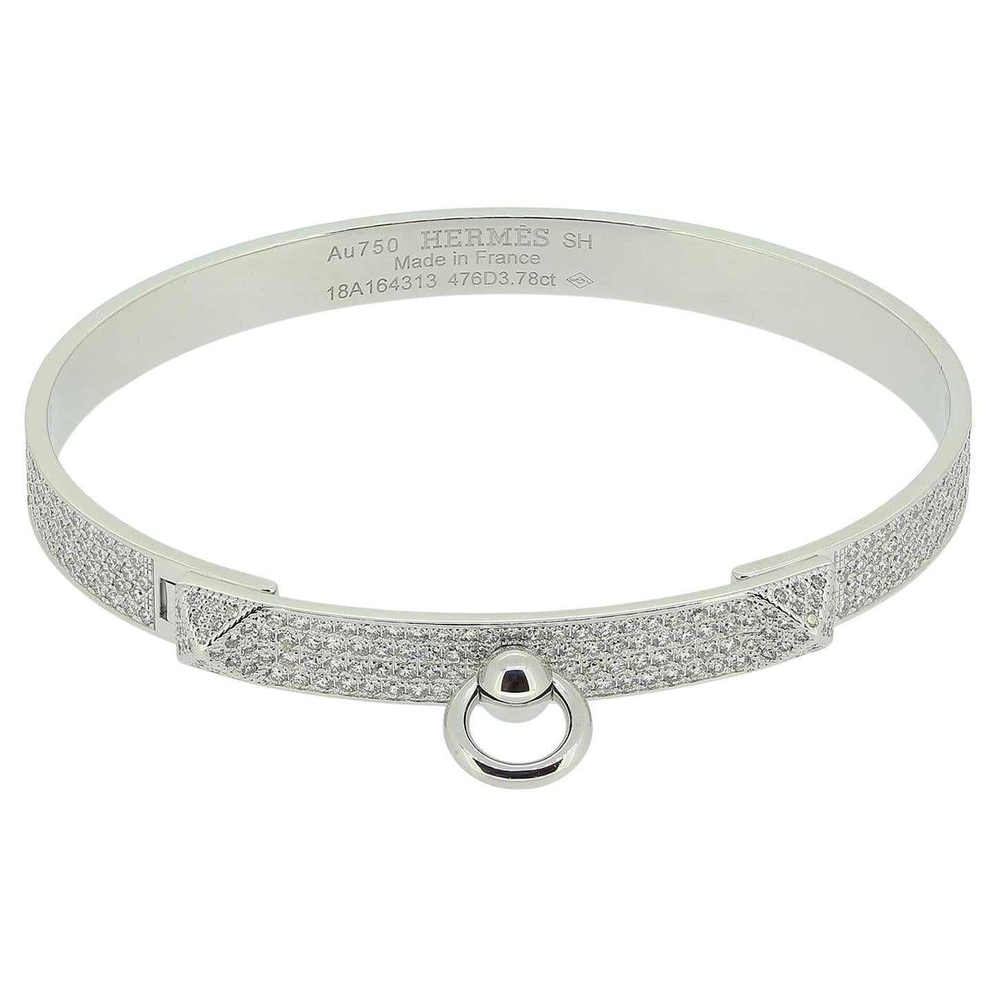 Hermès De Chien Diamond Bracelet in vendita