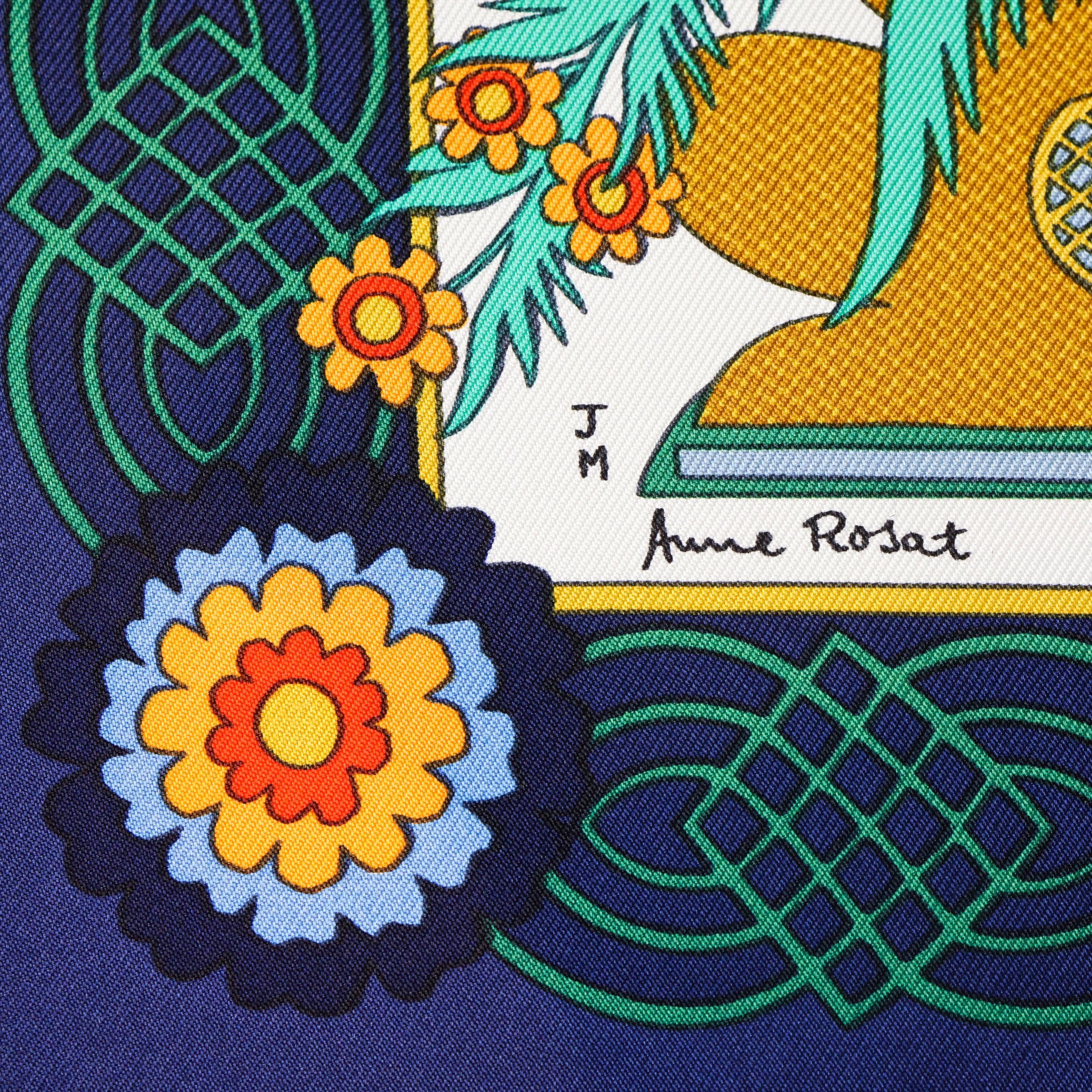 hermes decoupages scarf