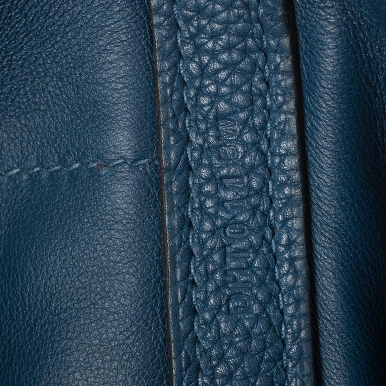 Hermes Deep Blue Togo Leather Gold Hardware 24/24 29 Bag at 1stDibs