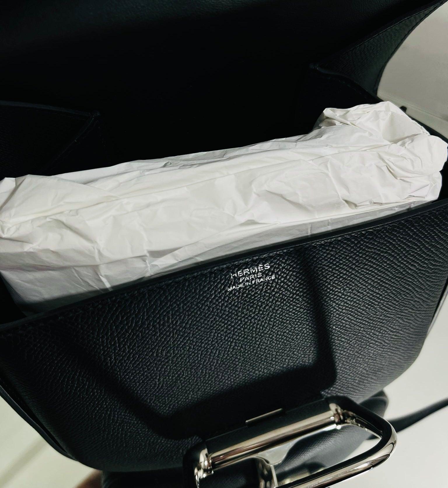  Hermes Della Cavalleria Mini Epsom Leather Bag For Sale 2