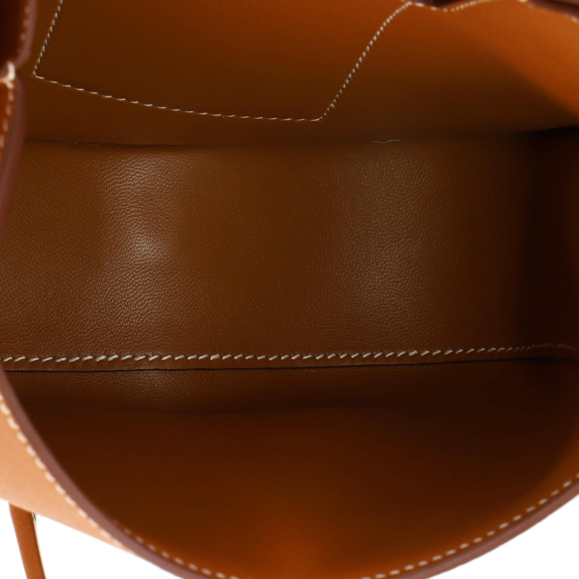 Hermes Della Cavalleria Shoulder Bag Epsom Mini In Good Condition In NY, NY