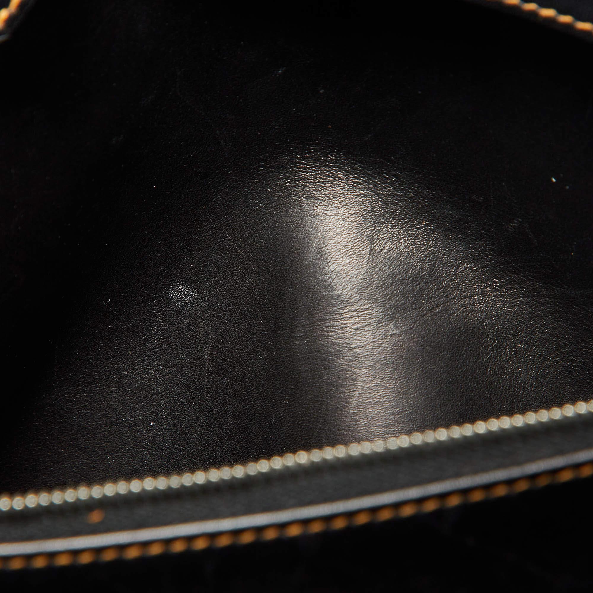 Hermes Denim Toile/Evercalf Leather Palladium Finish Birkin 35 Ghillies Bag 13