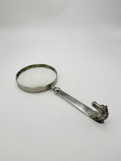 Hermès desk magnifying glass, Paris, France, ca. 1960-1970