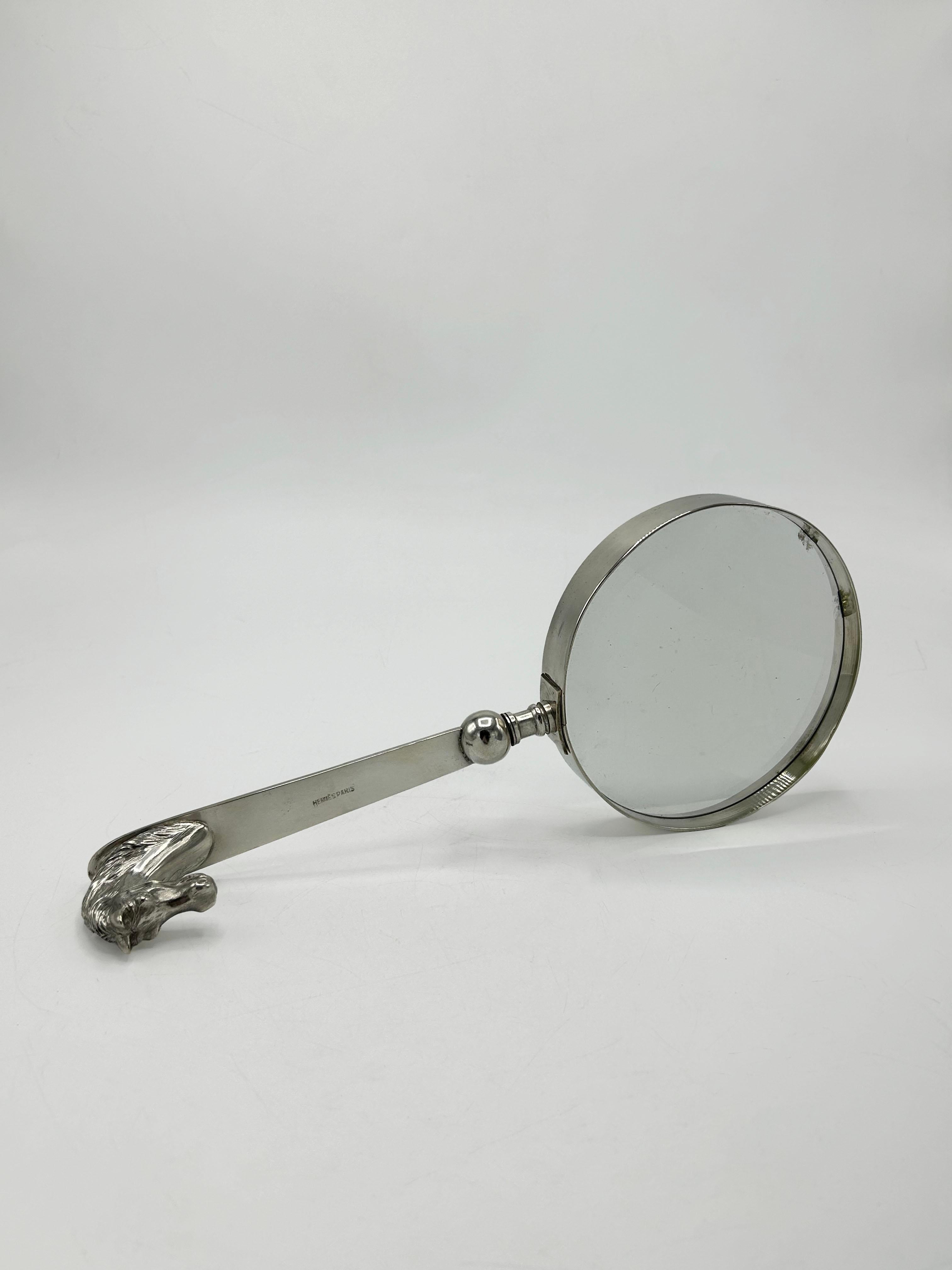 Hermès Schreibtischlupe, Paris, Frankreich, ca. 1960-1970 (Postmoderne) im Angebot