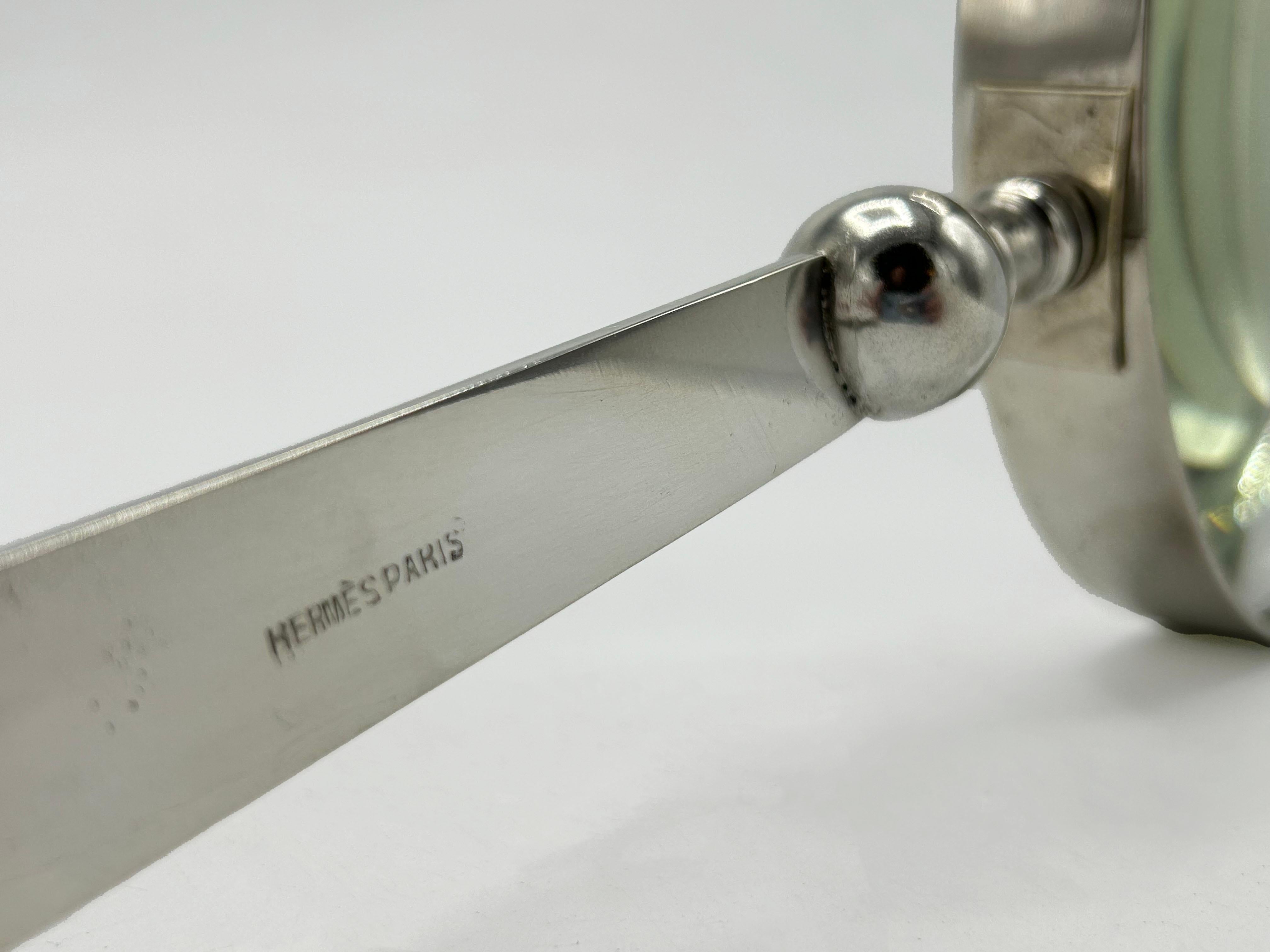 Hermès Schreibtischlupe, Paris, Frankreich, ca. 1960-1970 (Französisch) im Angebot