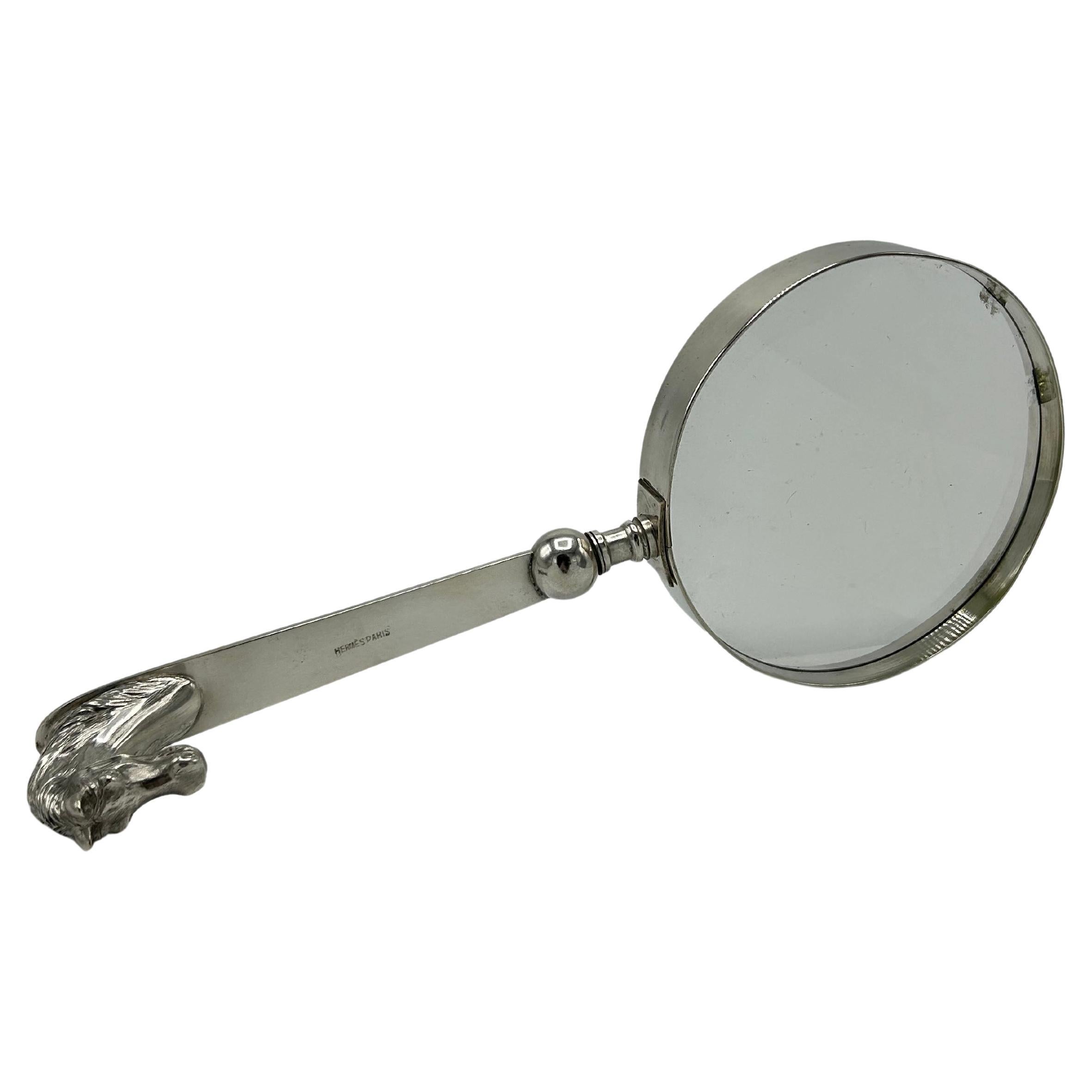 Hermès desk magnifying glass, Paris, France, ca. 1960-1970