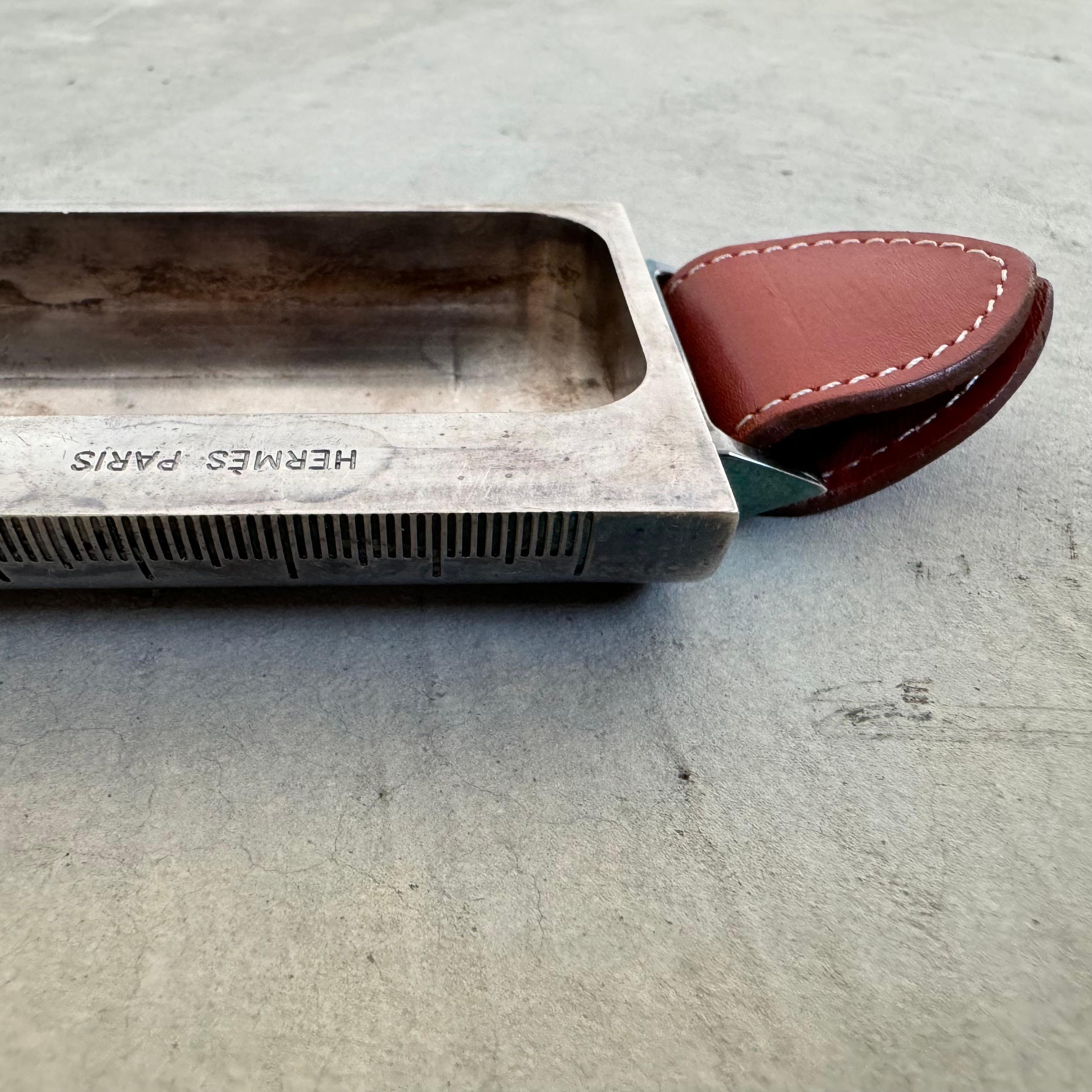 Hermes Desk Tray with Ruler, 1970s France 6