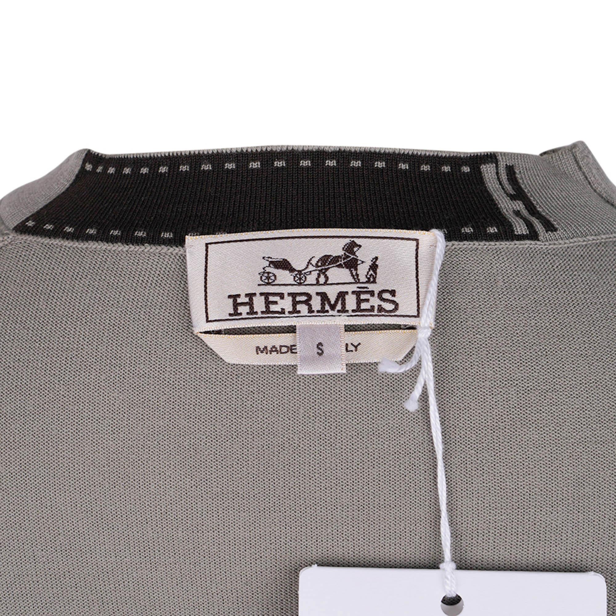 Hermes Detail H New Crewneck Men's Sweater Pierre S In New Condition For Sale In Miami, FL