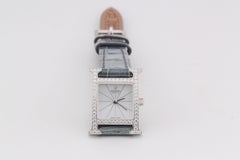 Hermes Diamond 18kwg H Heure Ladies Watch HH1.191