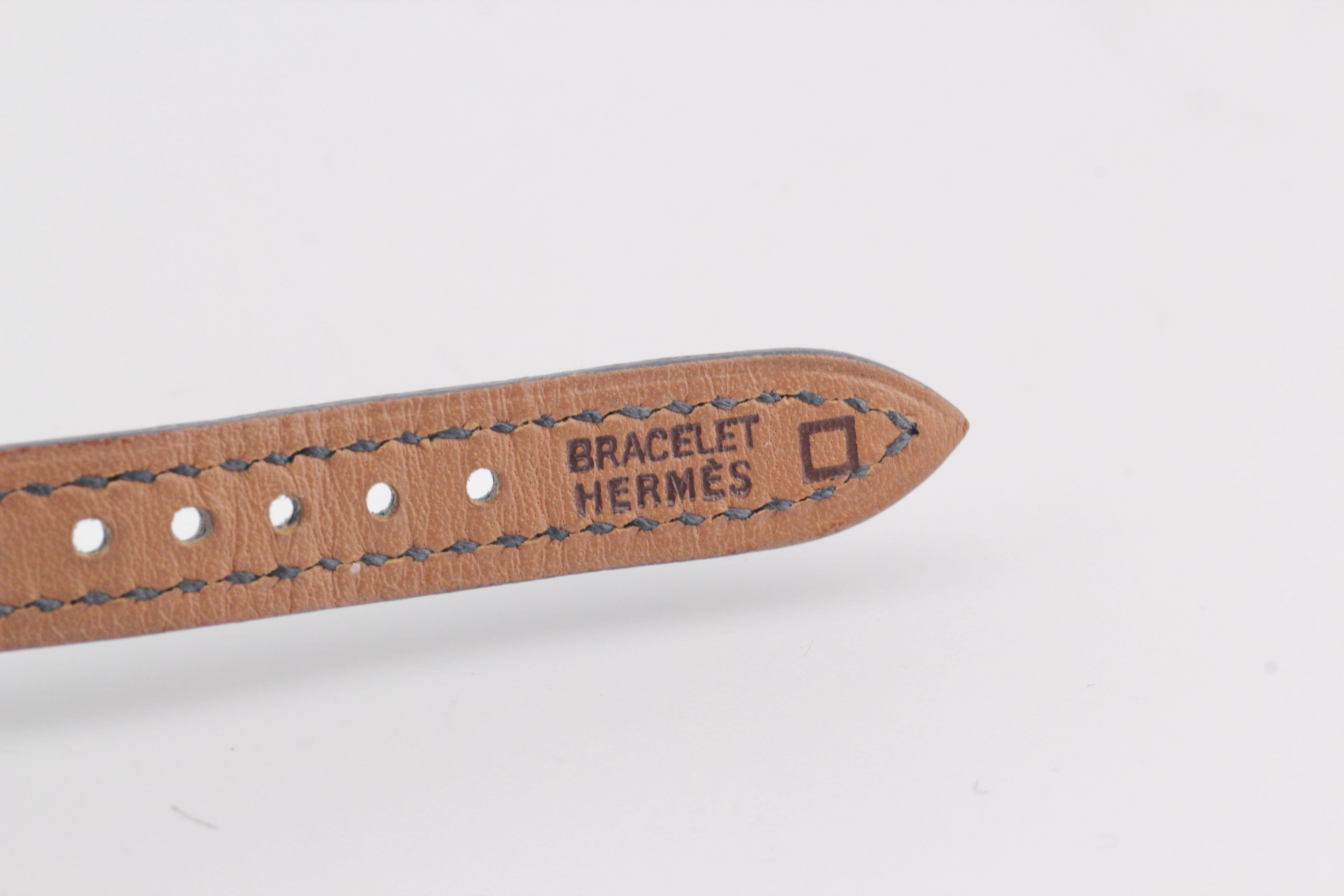 Reloj Hermes Diamond 18kwg H Heure para señora HH1.191 en venta 4