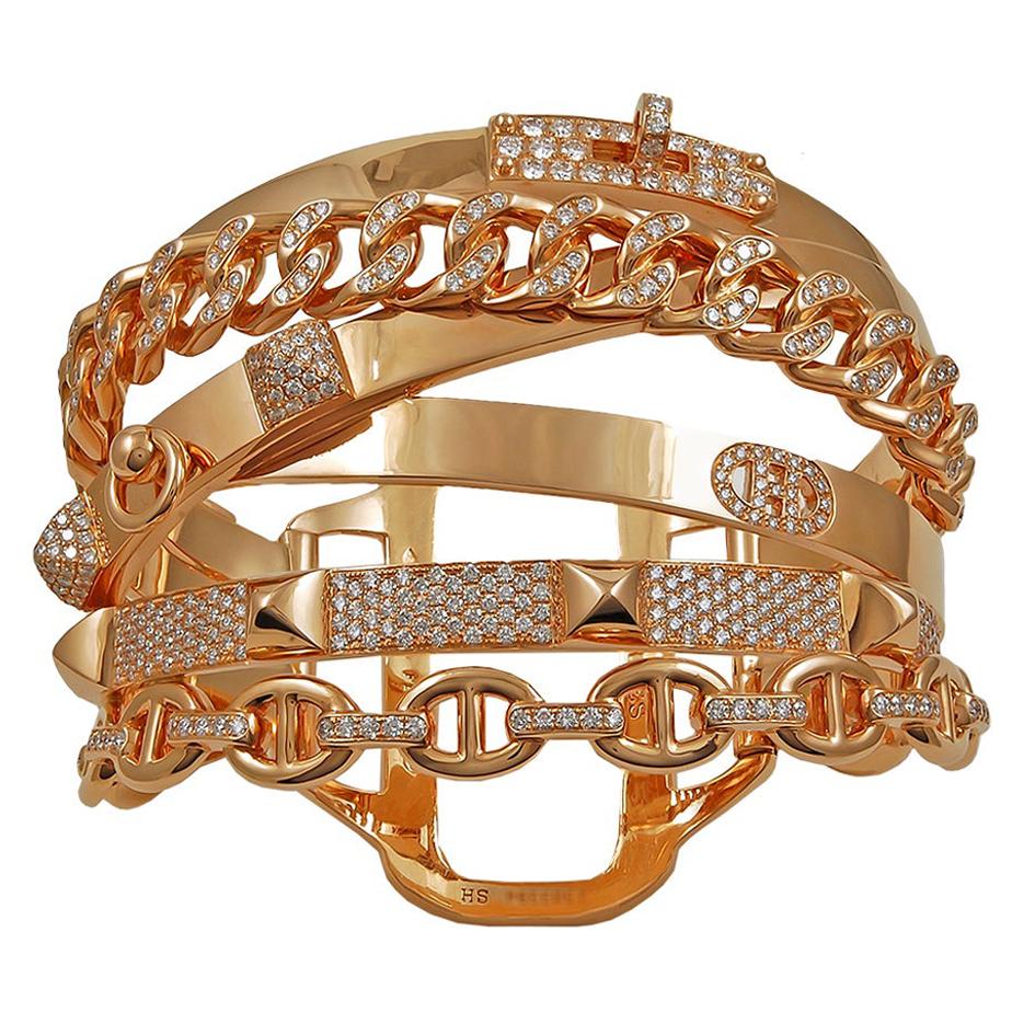 Hermes Diamond Alchimie Bracelet