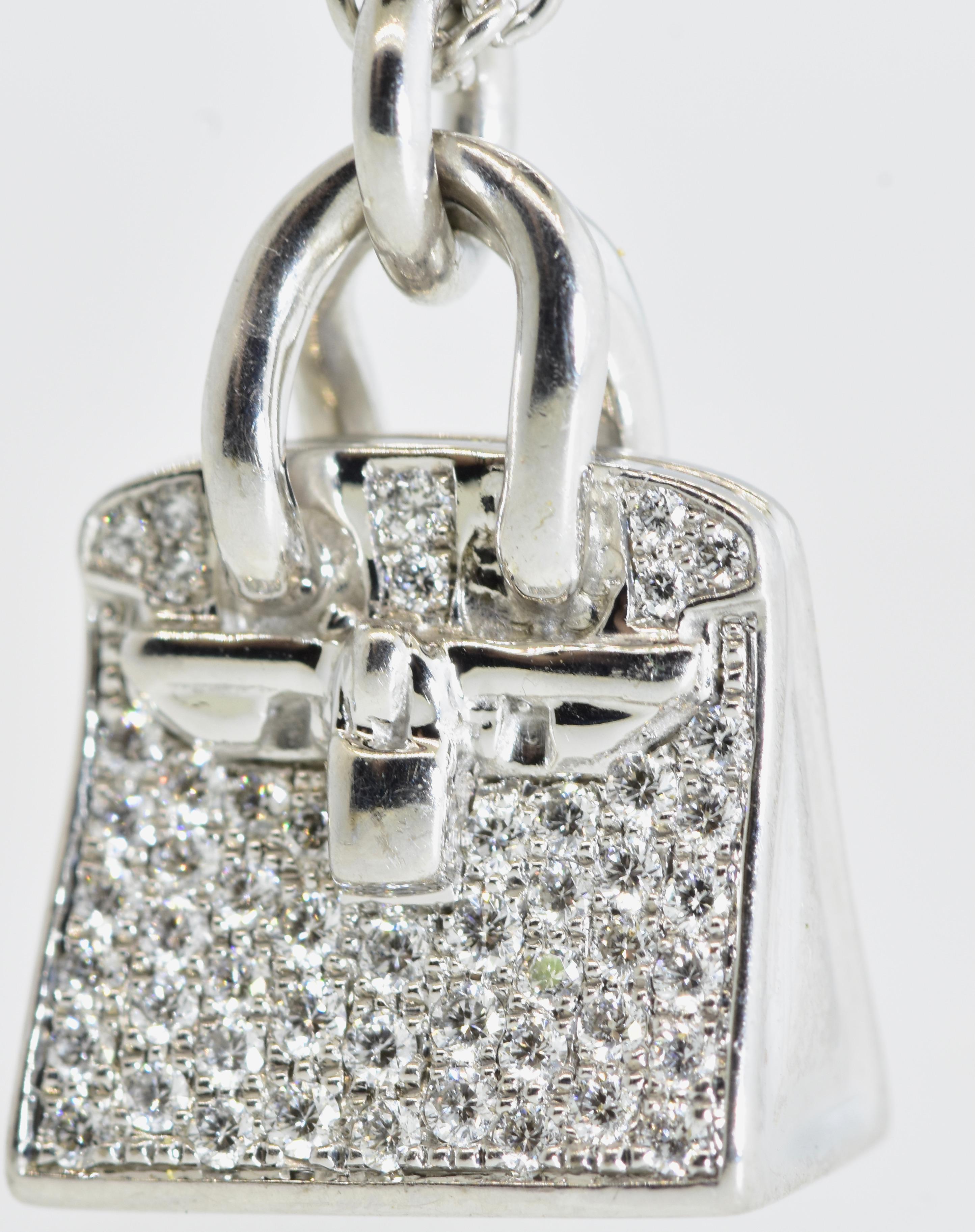 hermes birkin amulette pendant