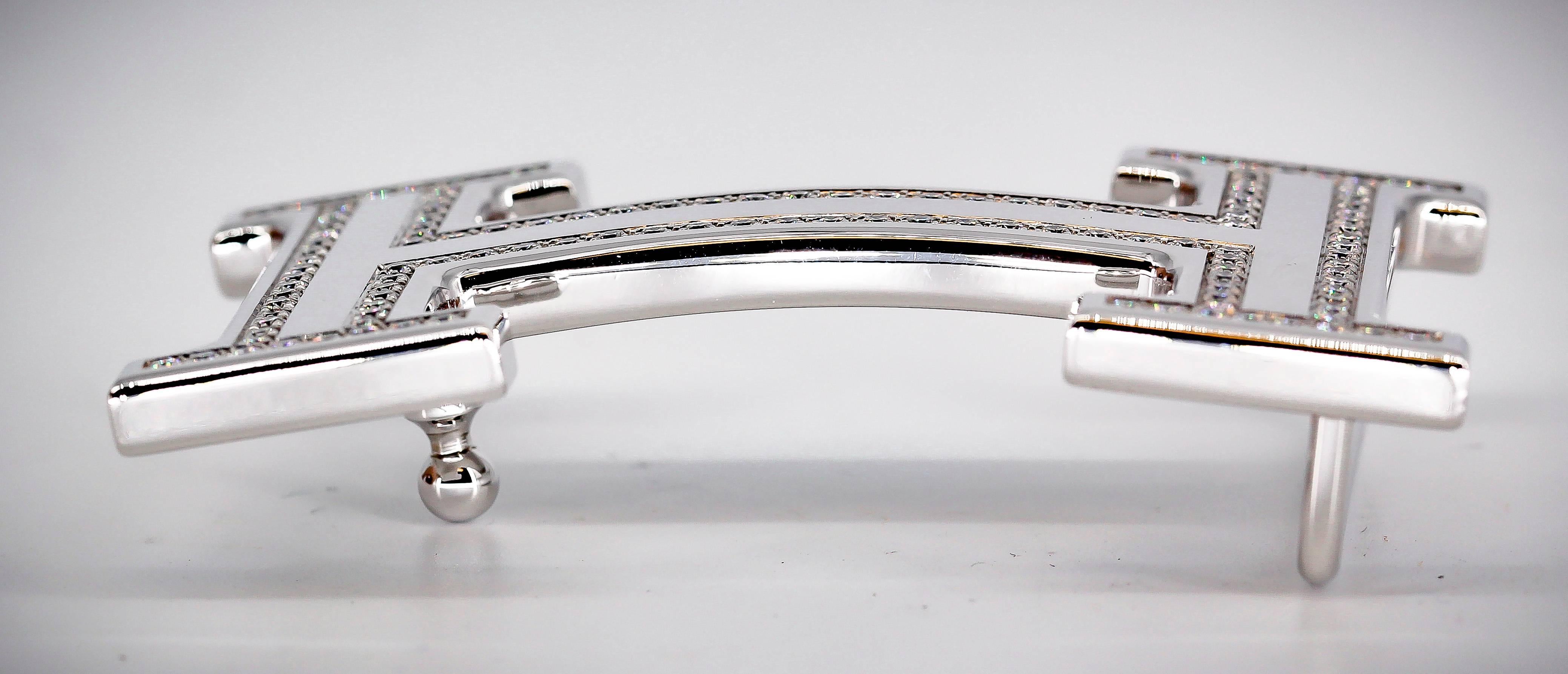 diamond hermes belt