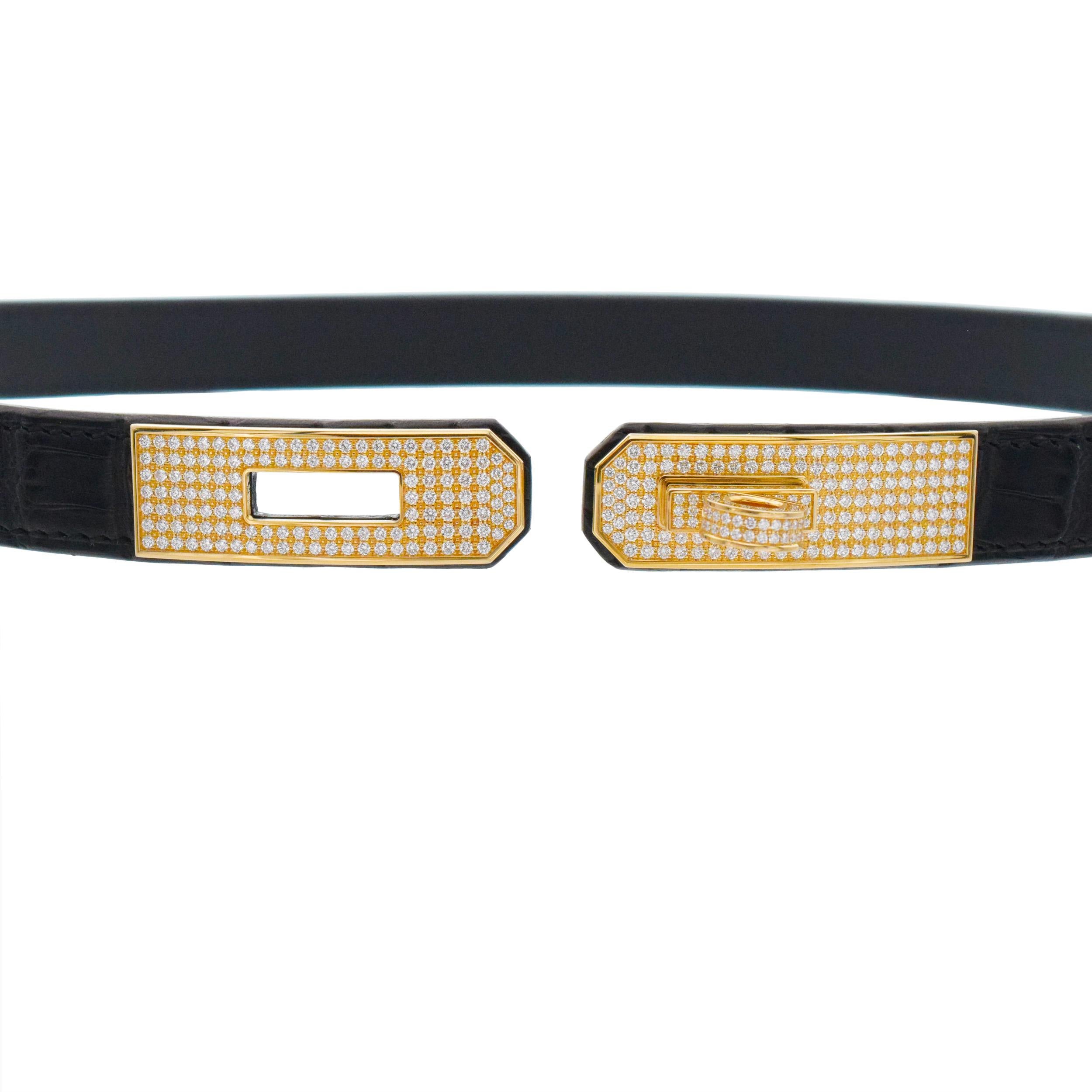 Boucle en diamant Hermes 
