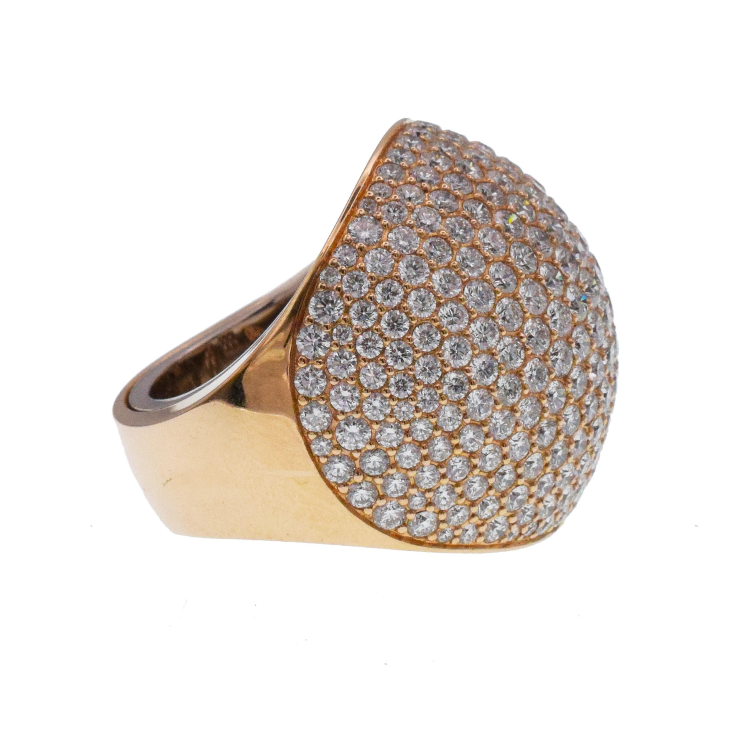 Anello Bombe con diamanti incastonati di Hermès in vendita 5