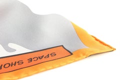 Hermes Dimitri Rybaltchenko "Space Shopping Au Faubourg" Silk Scarf 1H0315C