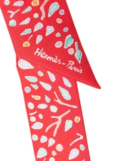 Hermes Do Re Boucles Silk Twilly