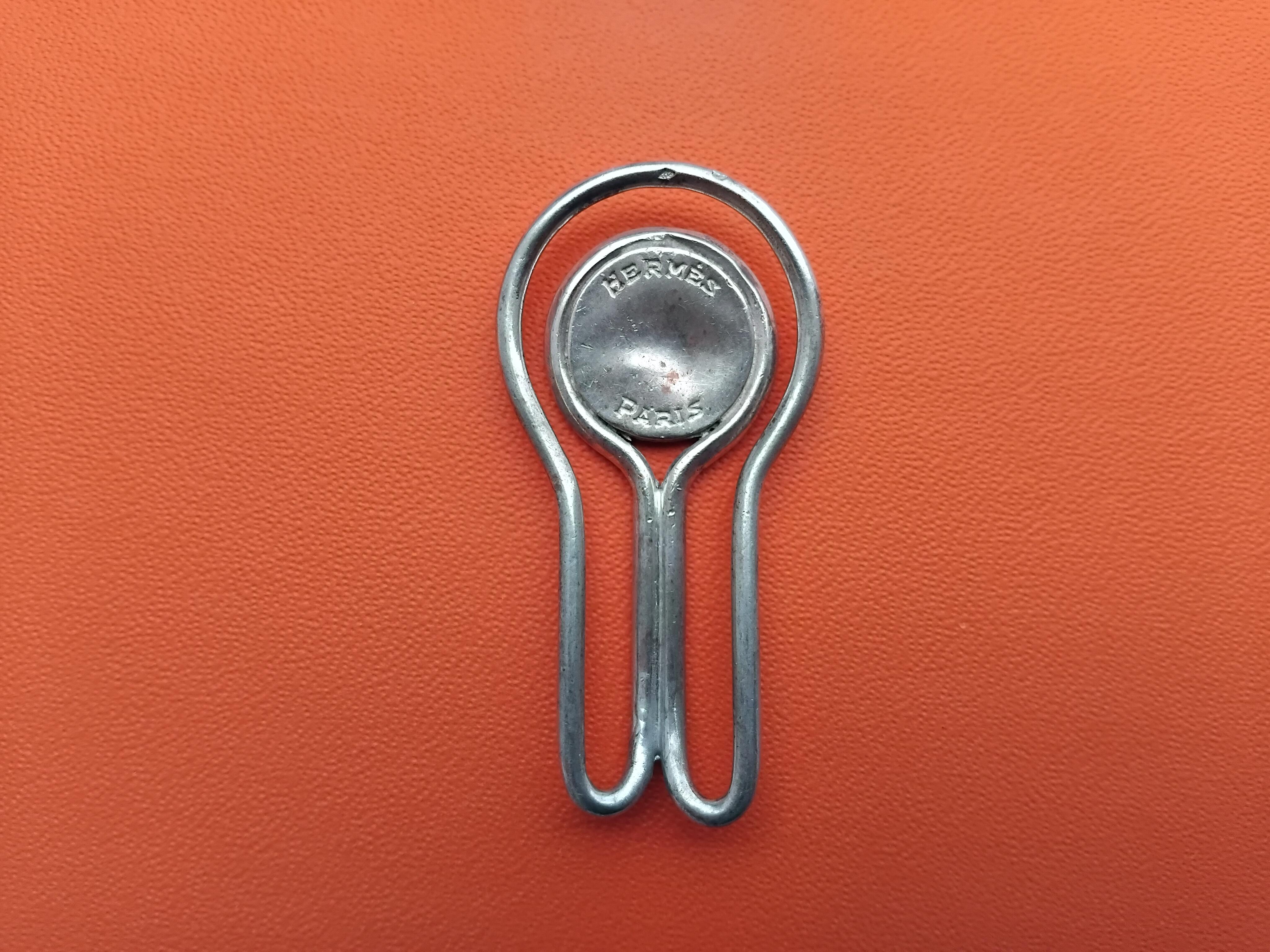Hermès Dog Paper Clip Money Clip Bookmark Siver For Sale 1