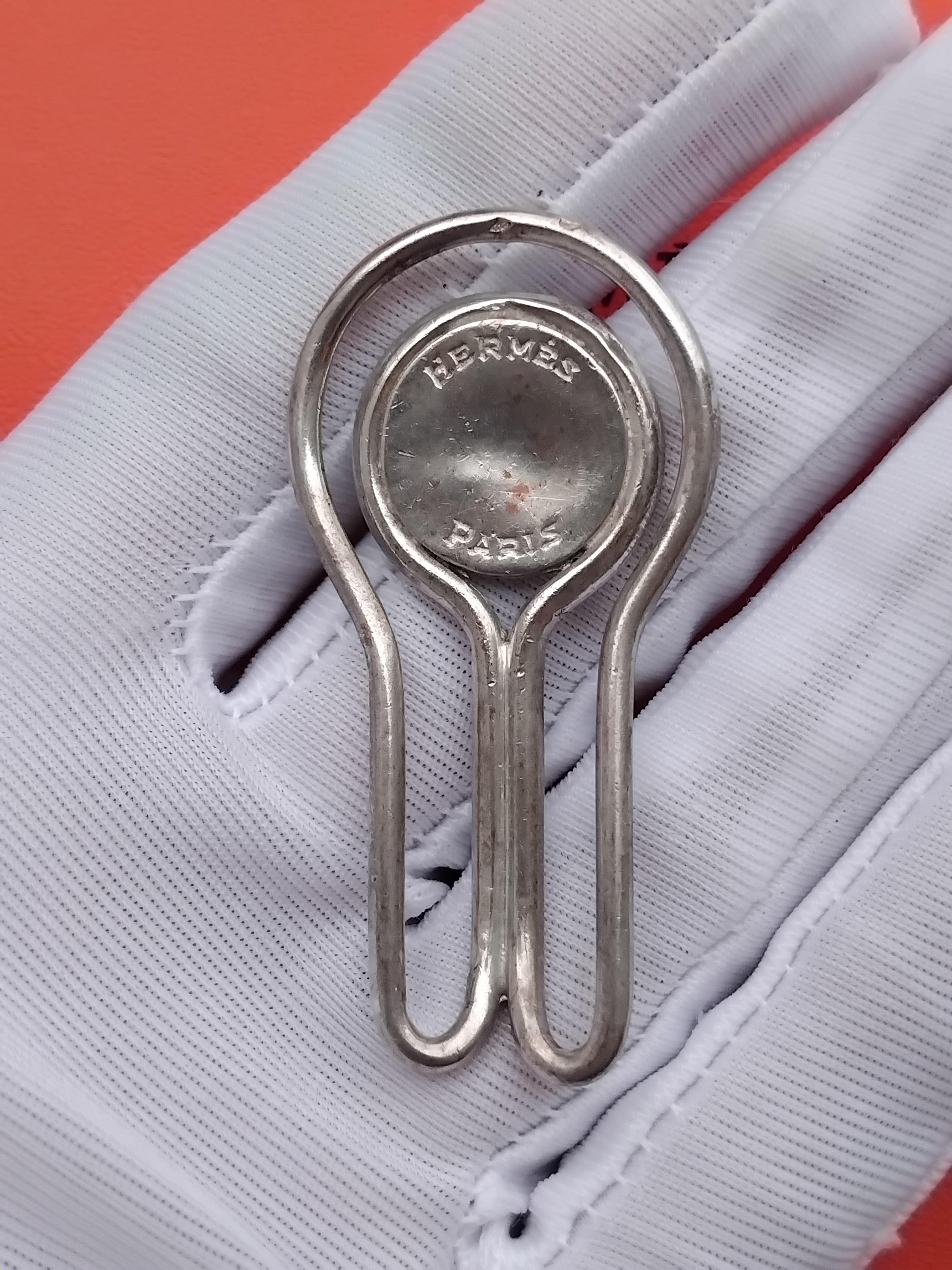 Hermès Dog Paper Clip Money Clip Bookmark Siver For Sale 5